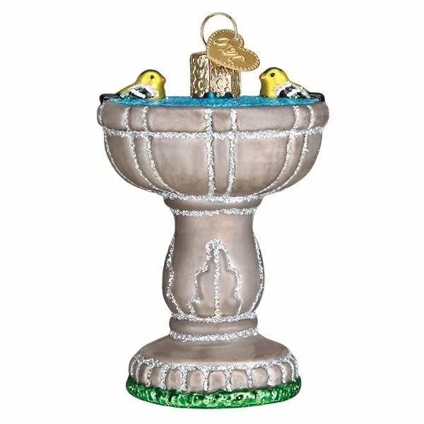 Coupon ๐ Traditions Birdbath Ornament โ๏ธ