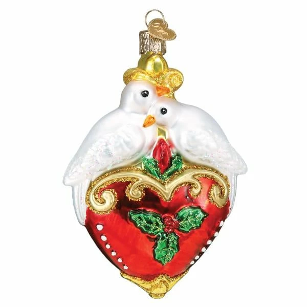 Buy ๐ Traditions Two Turtle Doves Ornament โ๏ธ