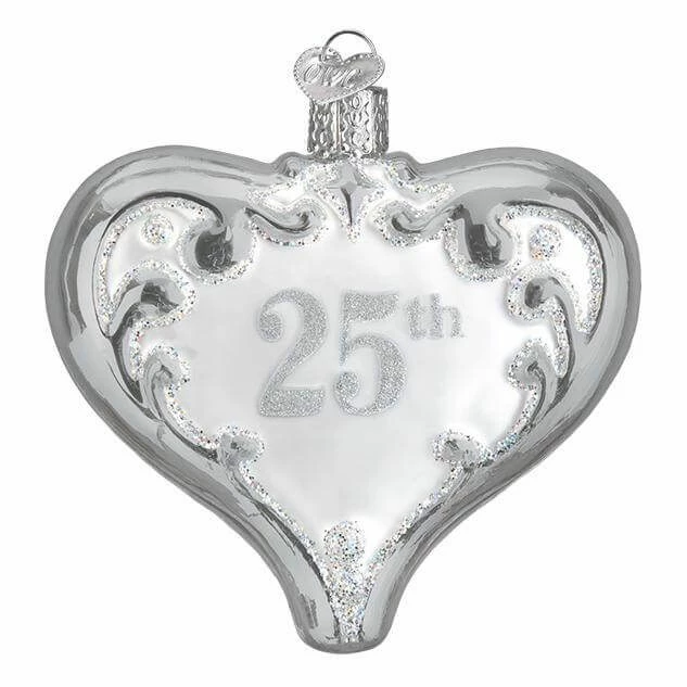 Top 10 ๐ Traditions 25th Anniversary Heart Ornament ๐