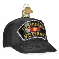 Deals 👍 Traditions Veteran's Cap Ornament 👏