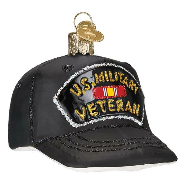 Deals ๐ Traditions Veteran's Cap Ornament ๐