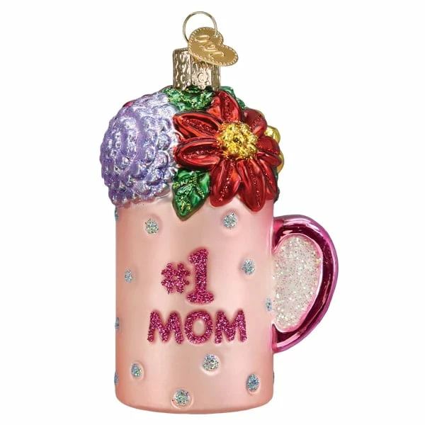 Cheap ✔️ Traditions Best Mom Mug Ornament ✔️