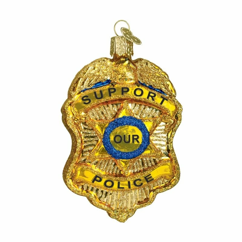 Wholesale ⌛ Traditions Police Badge Ornament 👏 - Image 2