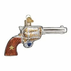 Promo 🤩 Traditions Western Revolver Gun Ornament 🔥
