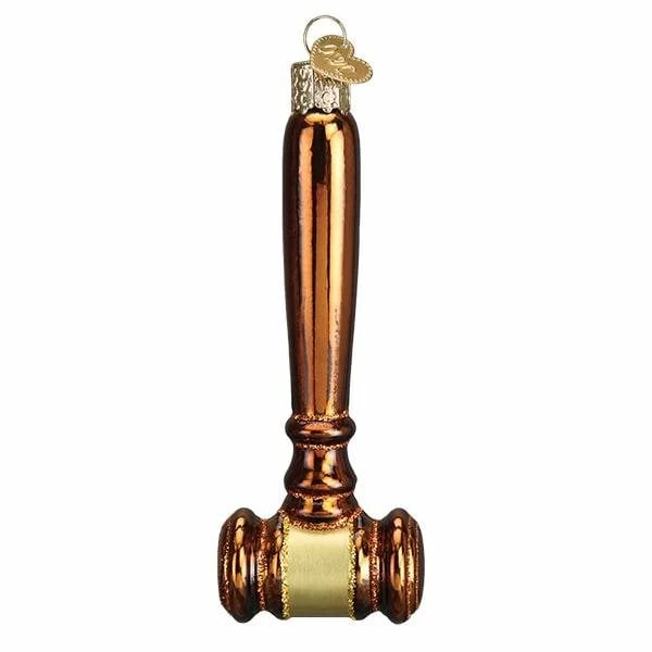 Deals ๐ Traditions Gavel Ornament โ