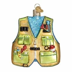 Deals ✨ Traditions Fishing Vest Ornament 🧨