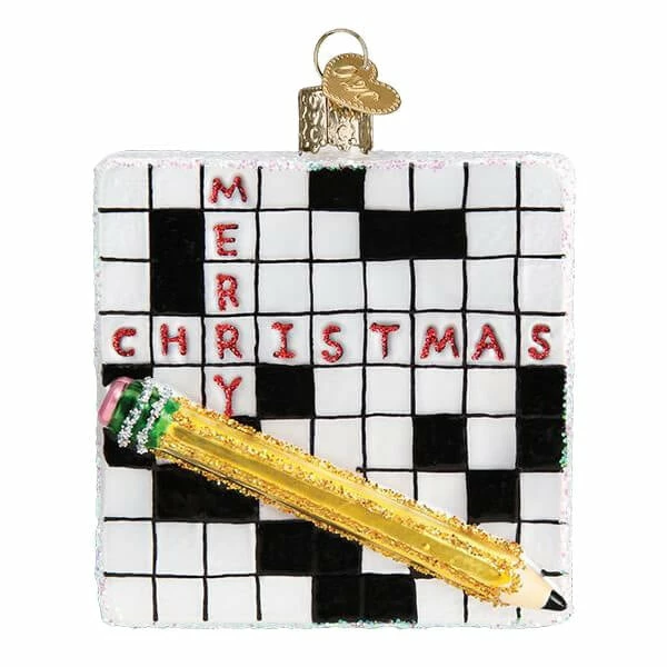 Budget ๐ Traditions Crossword Puzzle Ornament ๐คฉ