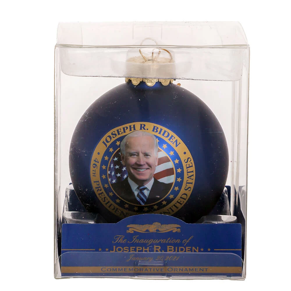 Top 10 ๐ Traditions President Biden Glass Ball Ornament โค๏ธ - Image 3