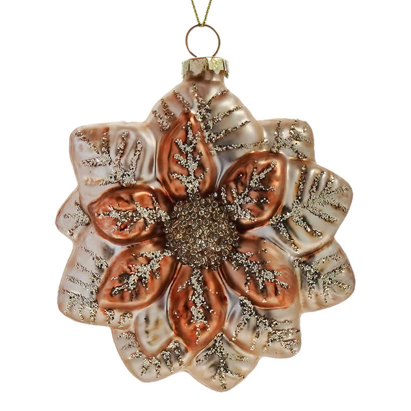 Cheap ๐ Traditions Glass Poinsettia Ornament ๐