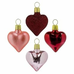 Buy 😀 Traditions Assorted Heart Ornaments Set/4 🎉
