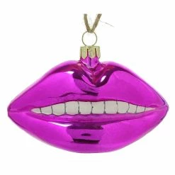 Top 10 ⌛ Traditions Hot Pink Lips Ornament 🧨