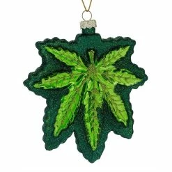 Brand new 😀 Traditions Marijuana Leaf Ornament 🥰