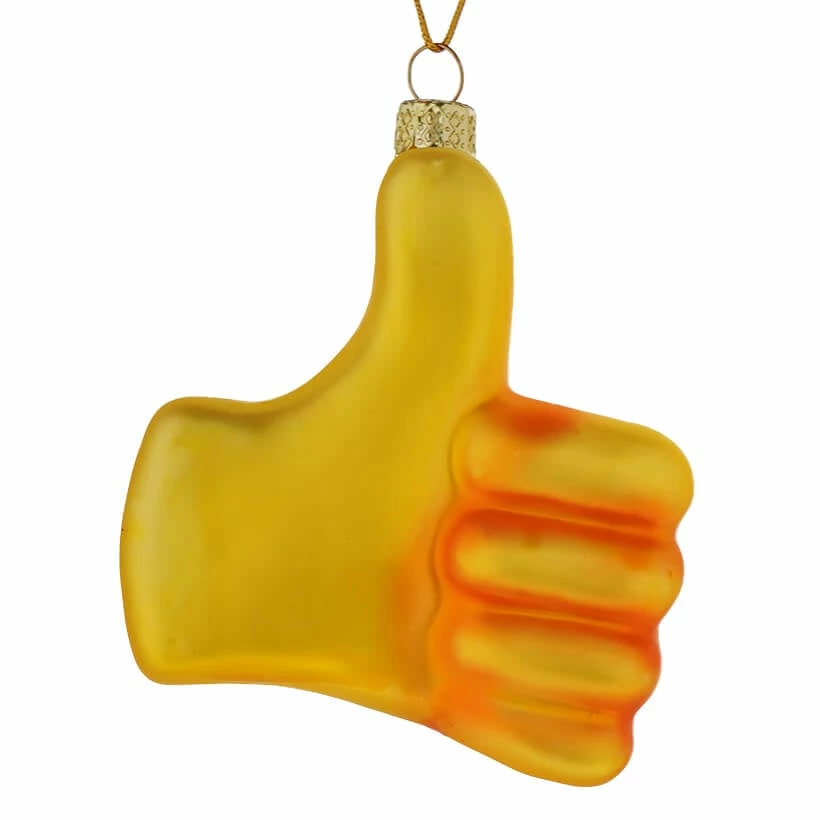 Cheap ๐ฅฐ Traditions Thumbs Up Emoji Ornament ๐