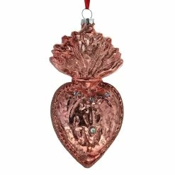 Best Pirce 🧨 Traditions Bright Pink Sacred Heart Ornament ✔️