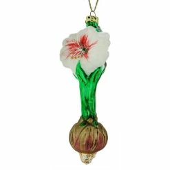Best deal 🔔 Traditions White Amaryllis Bulb Ornament ⭐