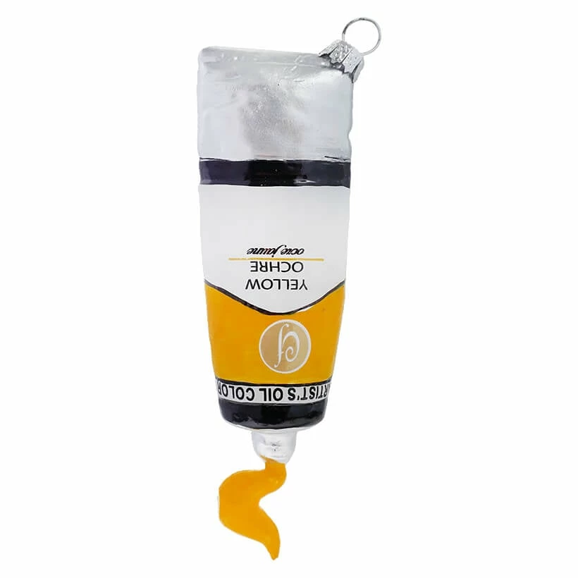 Discount ๐ Traditions Tube Of Yellow Oil Paints Ornament ๐