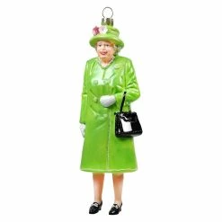 Coupon ๐ Traditions Queen Elizabeth Wearing Green Peacoat Ornament ๐