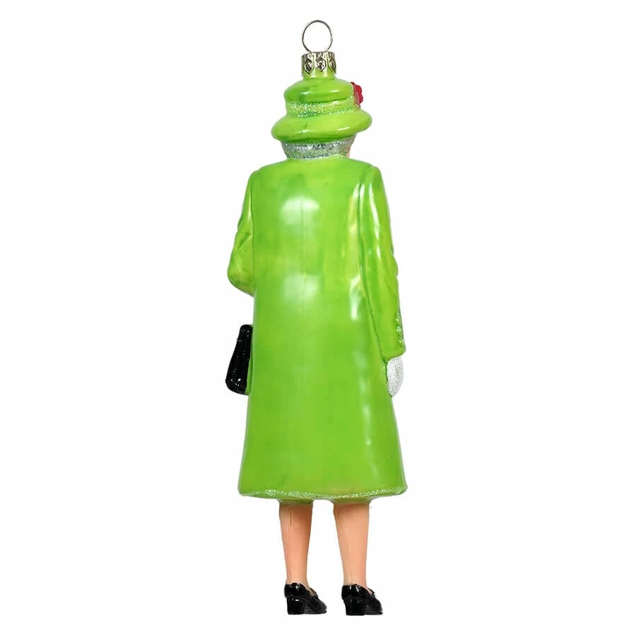 Coupon ๐ Traditions Queen Elizabeth Wearing Green Peacoat Ornament ๐ - Image 2