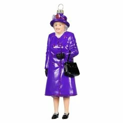 Best reviews of ๐ Traditions Queen Elizabeth Wearing Purple Peacoat Ornament ๐