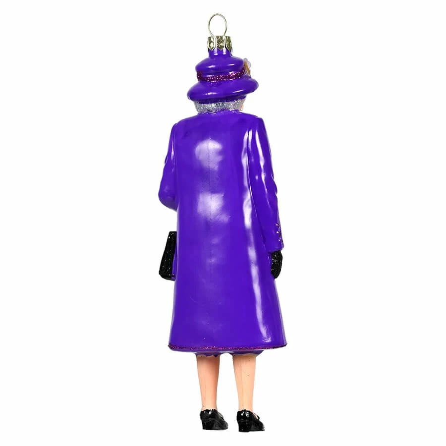 Best reviews of 🎉 Traditions Queen Elizabeth Wearing Purple Peacoat Ornament 🔔 - Image 2