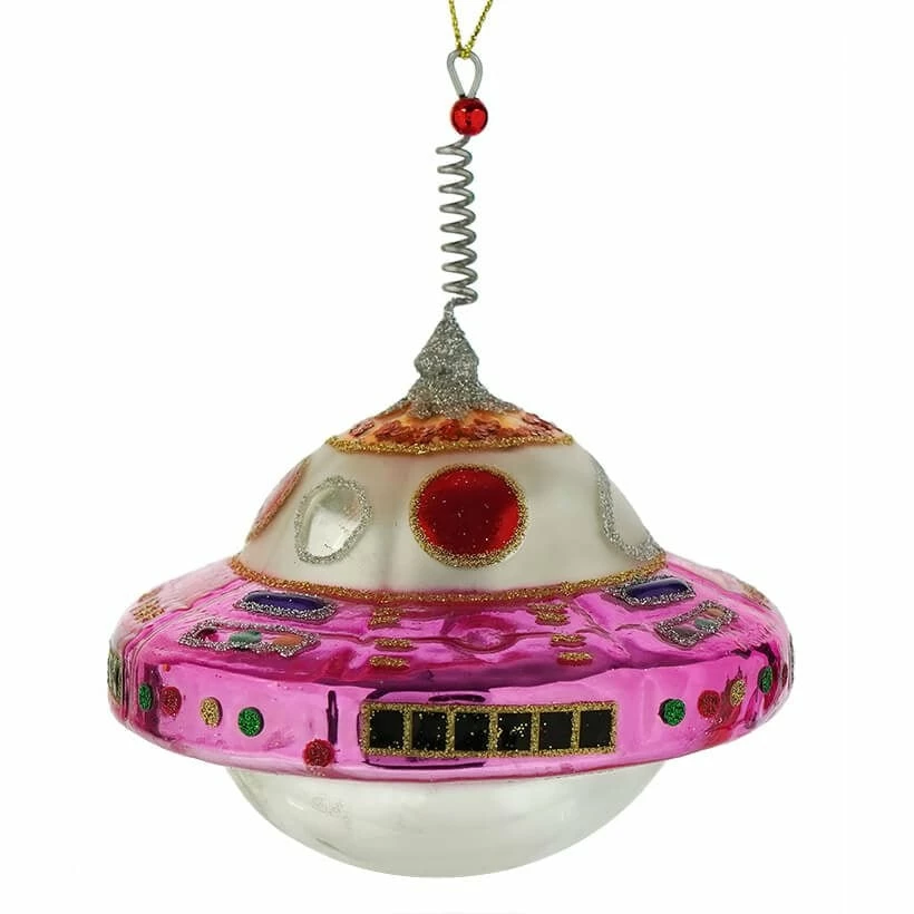 Discount โญ Traditions Pink UFO Ornament ๐