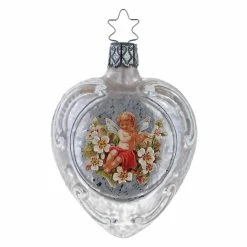 Best reviews of โญ Traditions Cherub In Plumeria Vintage Holiday Heart Ornament ๐