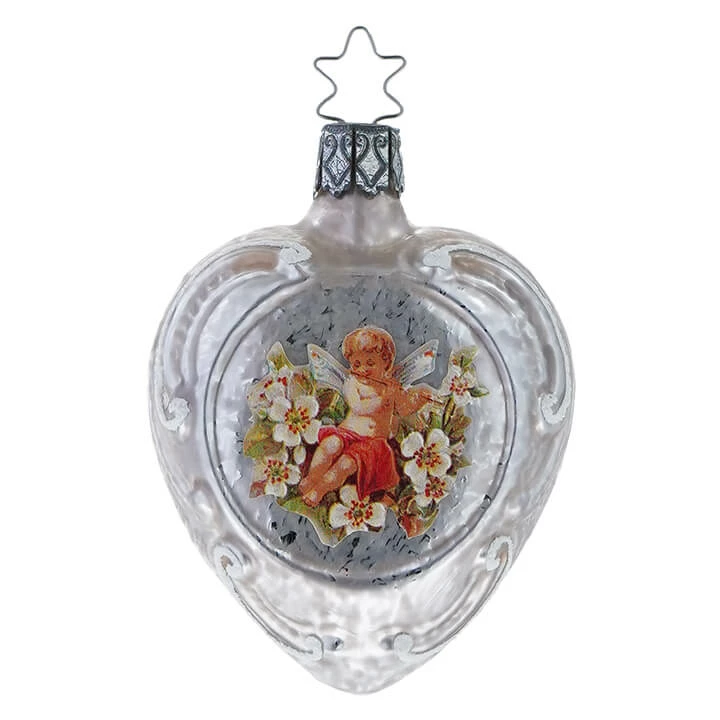 Best reviews of โญ Traditions Cherub In Plumeria Vintage Holiday Heart Ornament ๐