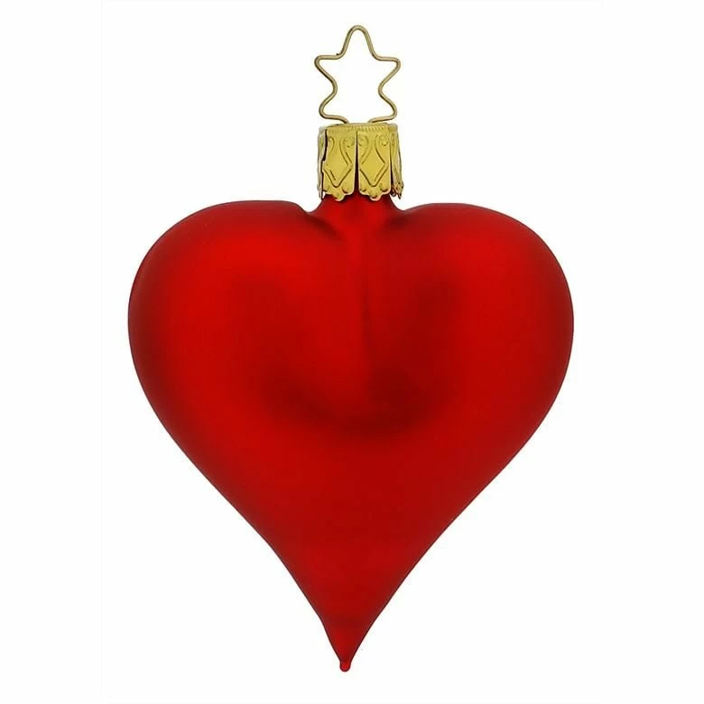 Flash Sale ๐ฅ Traditions Matte Red Heart Ornament โ๏ธ