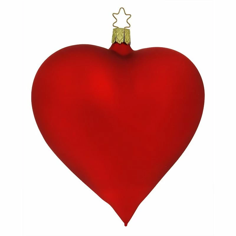 Cheapest โญ Traditions Matte Red Heart Ornament ๐