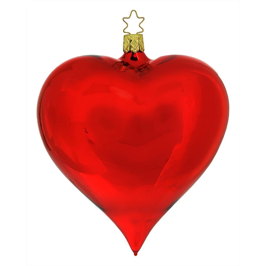 Deals ๐ Traditions Shiny Red Heart Ornament ๐