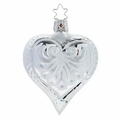 Outlet ✨ Traditions Silver Love Forever Heart Ornament 🎁