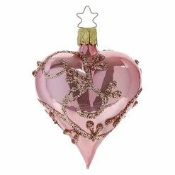 Hot Sale ⭐ Traditions Pearl 🍬 Candy Pink Heart Ornament 🥰