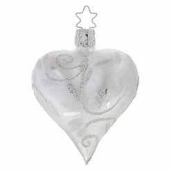 Coupon 👏 Traditions Silver Heart Ornament 👏