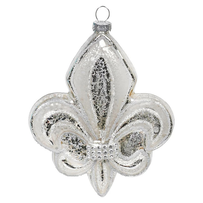 Best deal โ Traditions Glass Fleur De Li With Diamonds Ornament ๐