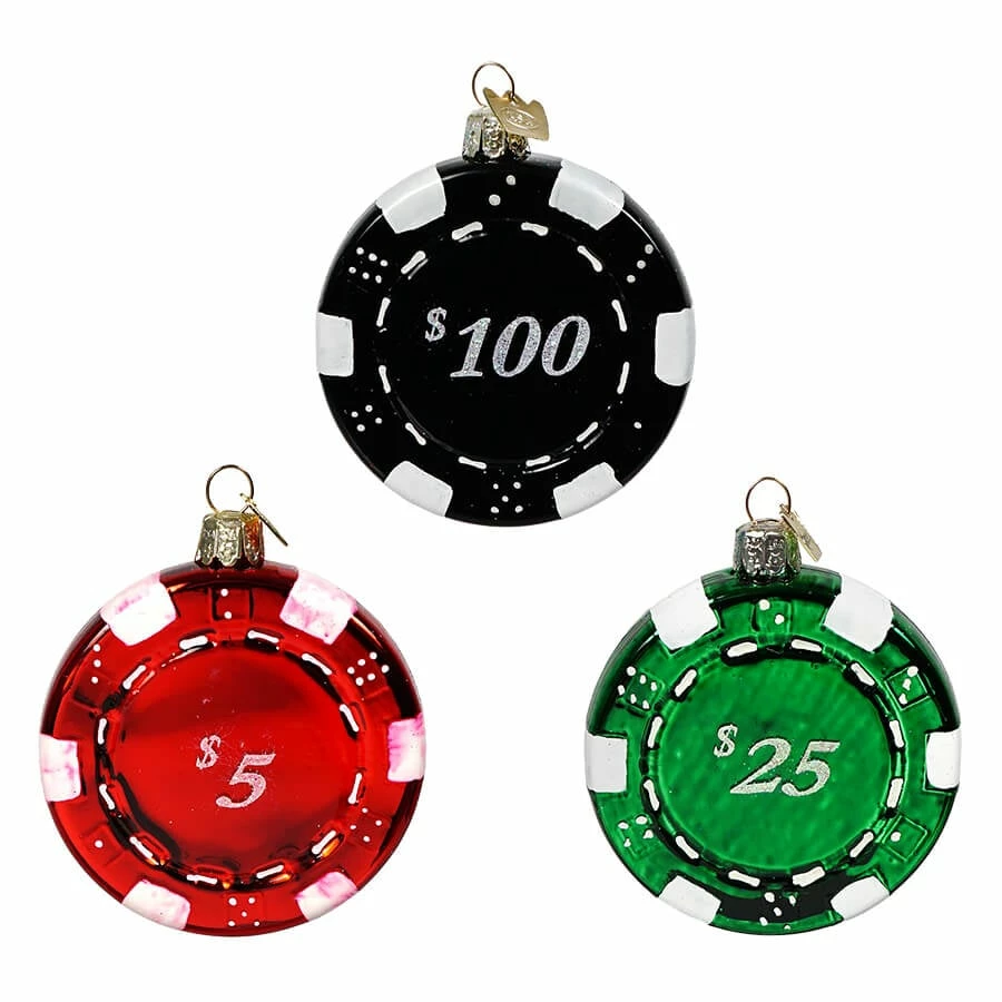 Coupon ๐ฅฐ Traditions Casino Chips Ornaments Set/3 ๐