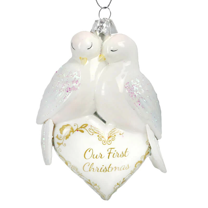 Best deal 🎉 Traditions Our First 🎄 Christmas Doves Ornament 😀