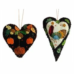 Deals 👏 Traditions Mini Harvest Heart Ornaments Set/2 ✔️