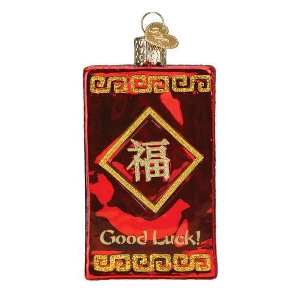 Buy 😀 Traditions Lucky Red Envelope Ornament 🛒