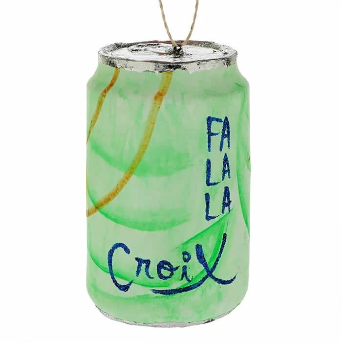 Budget ๐ฅ Traditions Green Fa La La Croix Ornament ๐
