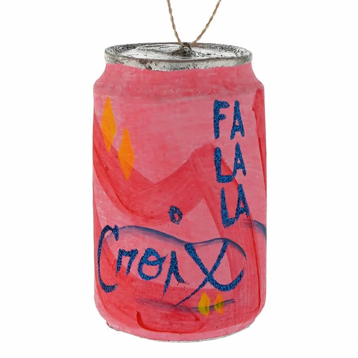 Flash Sale ⭐ Traditions Pink Fa La La Croix Ornament ✔️