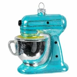 Budget 🔥 Traditions Blue Glass Mixer Ornament 😍